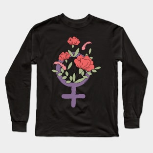 Feminist T-Shirt - Feminist Equal Rights Shirt Long Sleeve T-Shirt